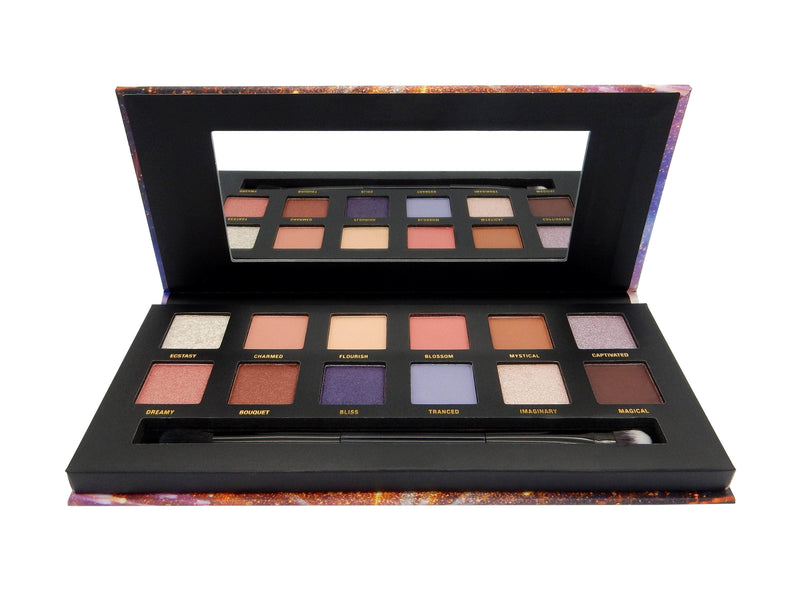 W7 Enchanted Eyshadow Palette - Open Palette
