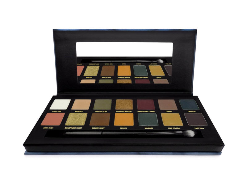 W7 On The Rocks Eyeshadow Palette Open