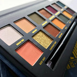 W7 On The Rocks Eyeshadow Palette Colours